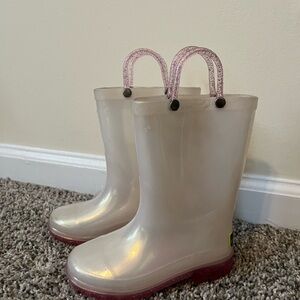 Western Chief Toddler Girls Glitter Boots Size 9